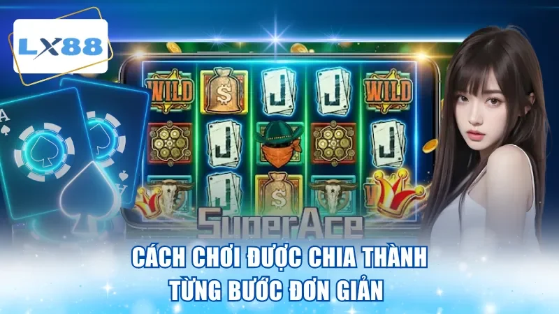Cách chơi được chia thành từng bước đơn giản